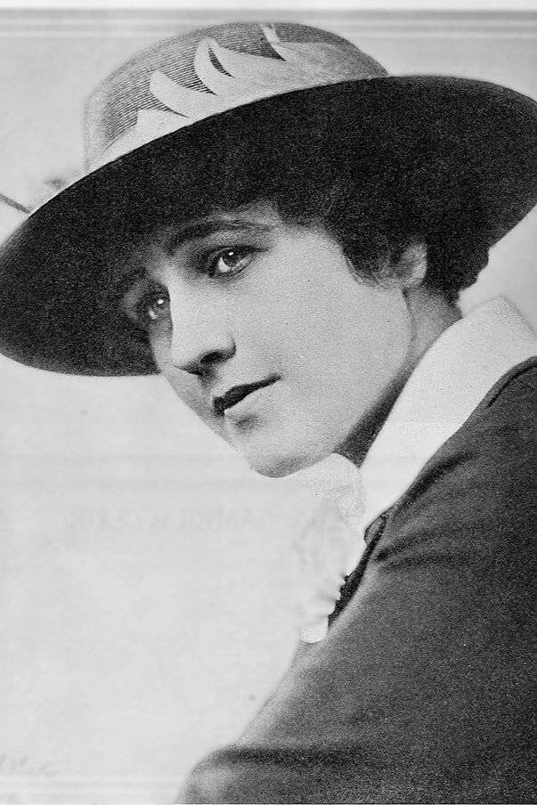 et billede af Gladys Hanson