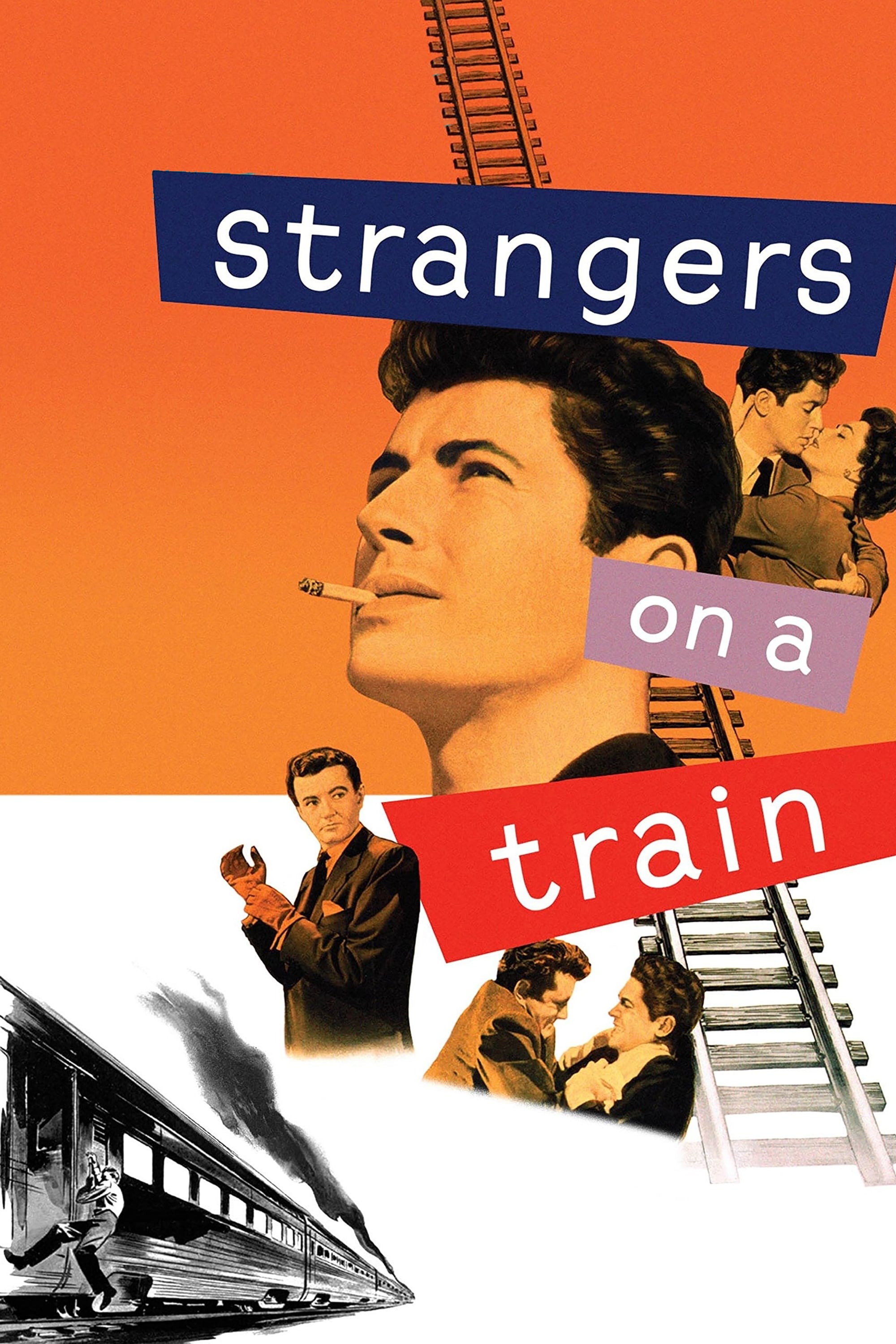 Strangers on a Train Movie poster