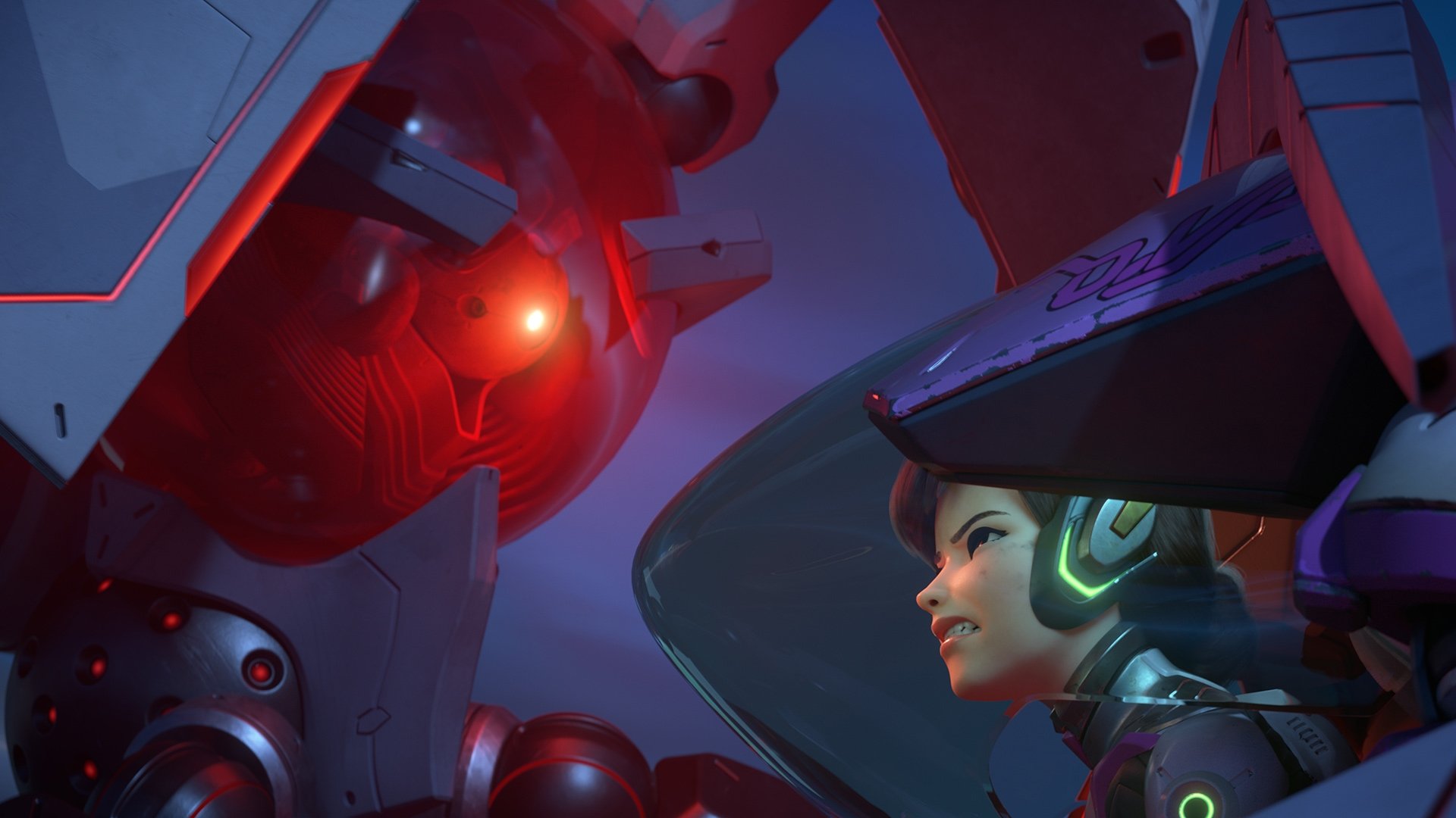 Overwatch: Shooting Star background