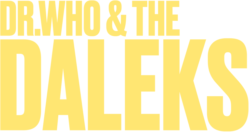 Dr. Who and the Daleks Logo
