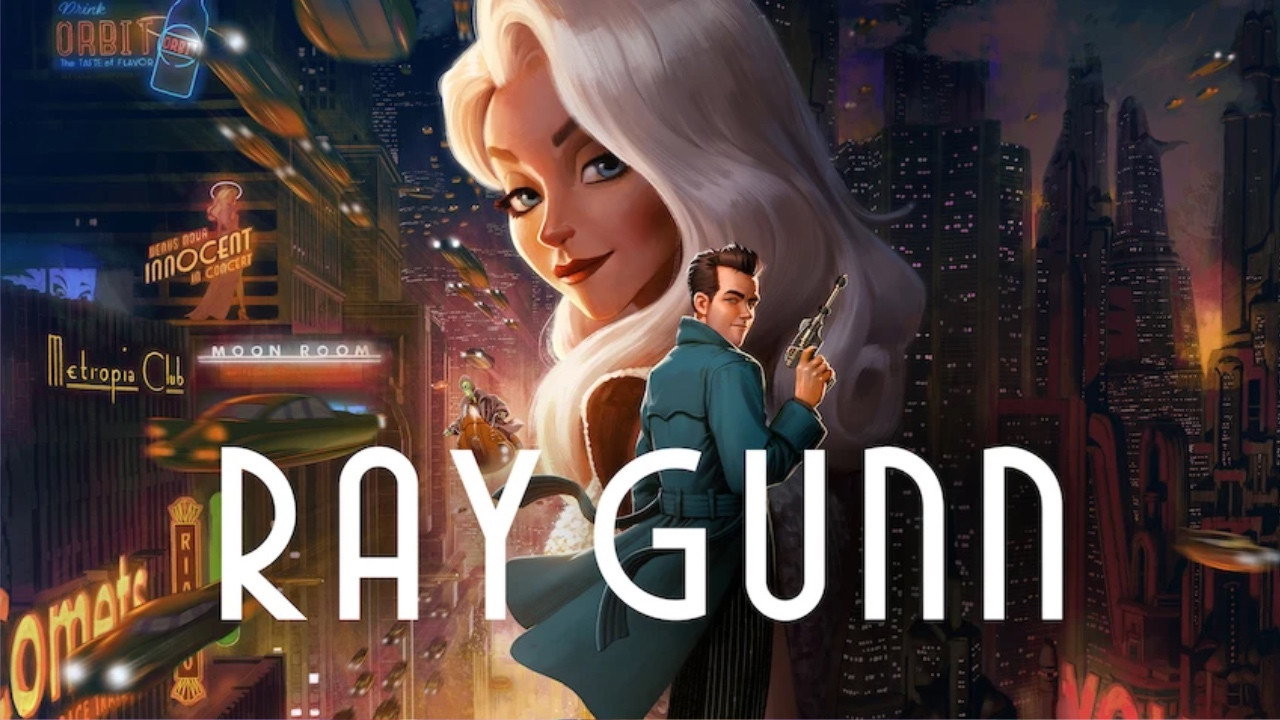 Ray Gunn backdrop