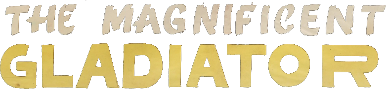 The Magnificent Gladiator Logo