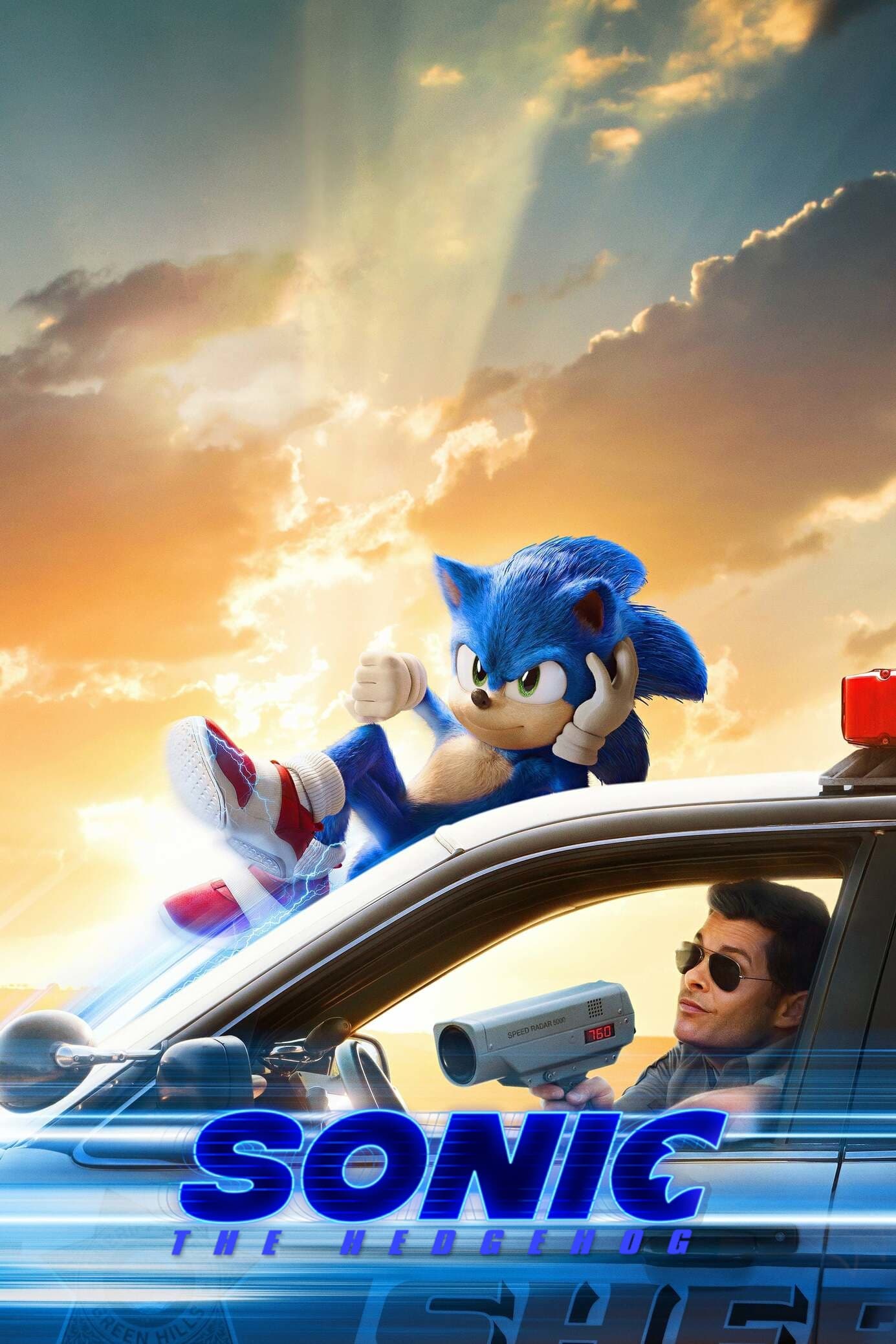 Sonic the Hedgehog Movie poster