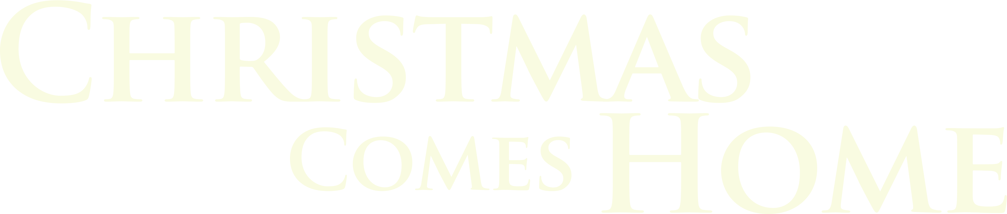 Christmas Comes Home to Canaan