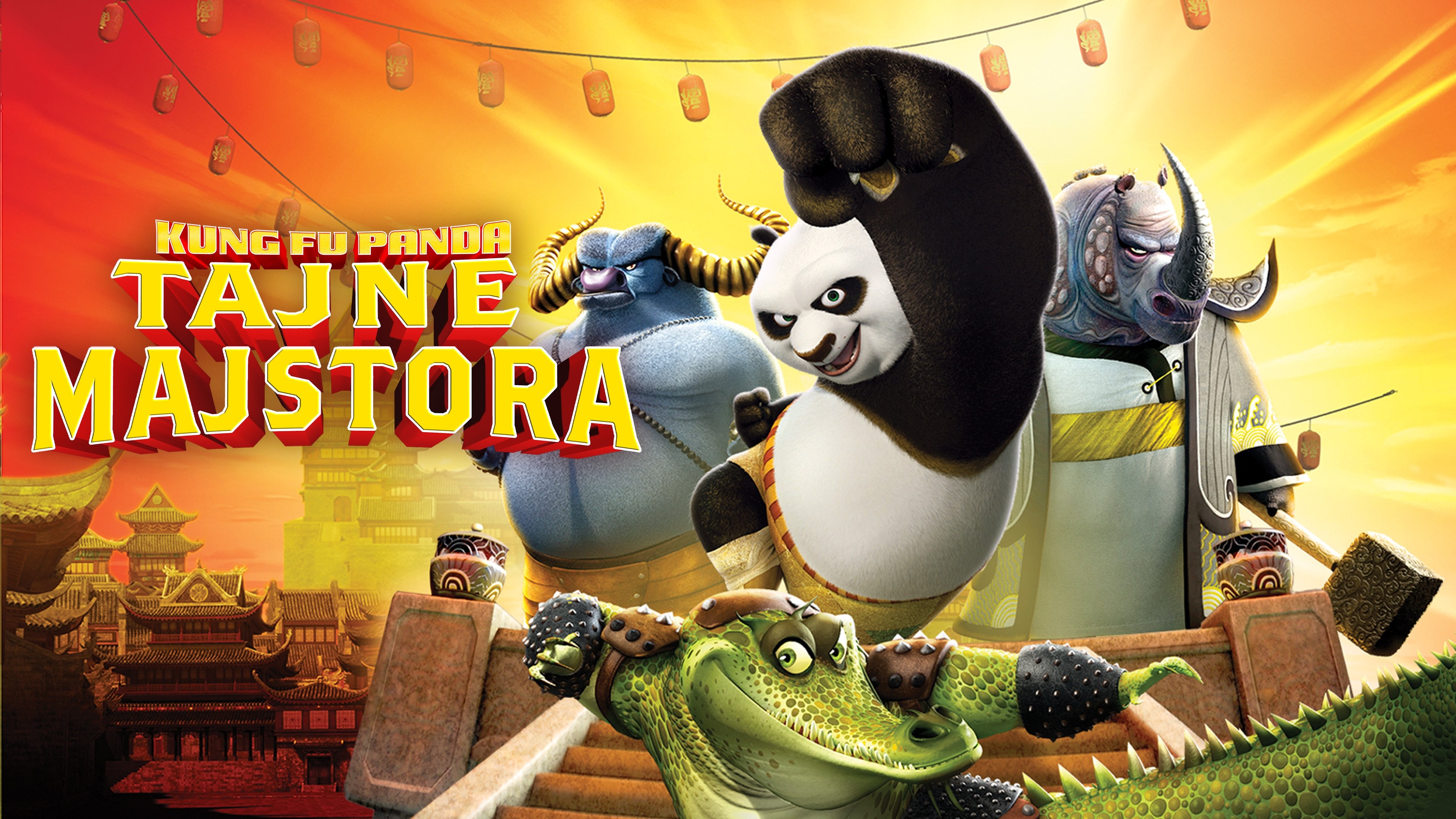 Kung Fu Panda: Os Segredos dos Mestres poster