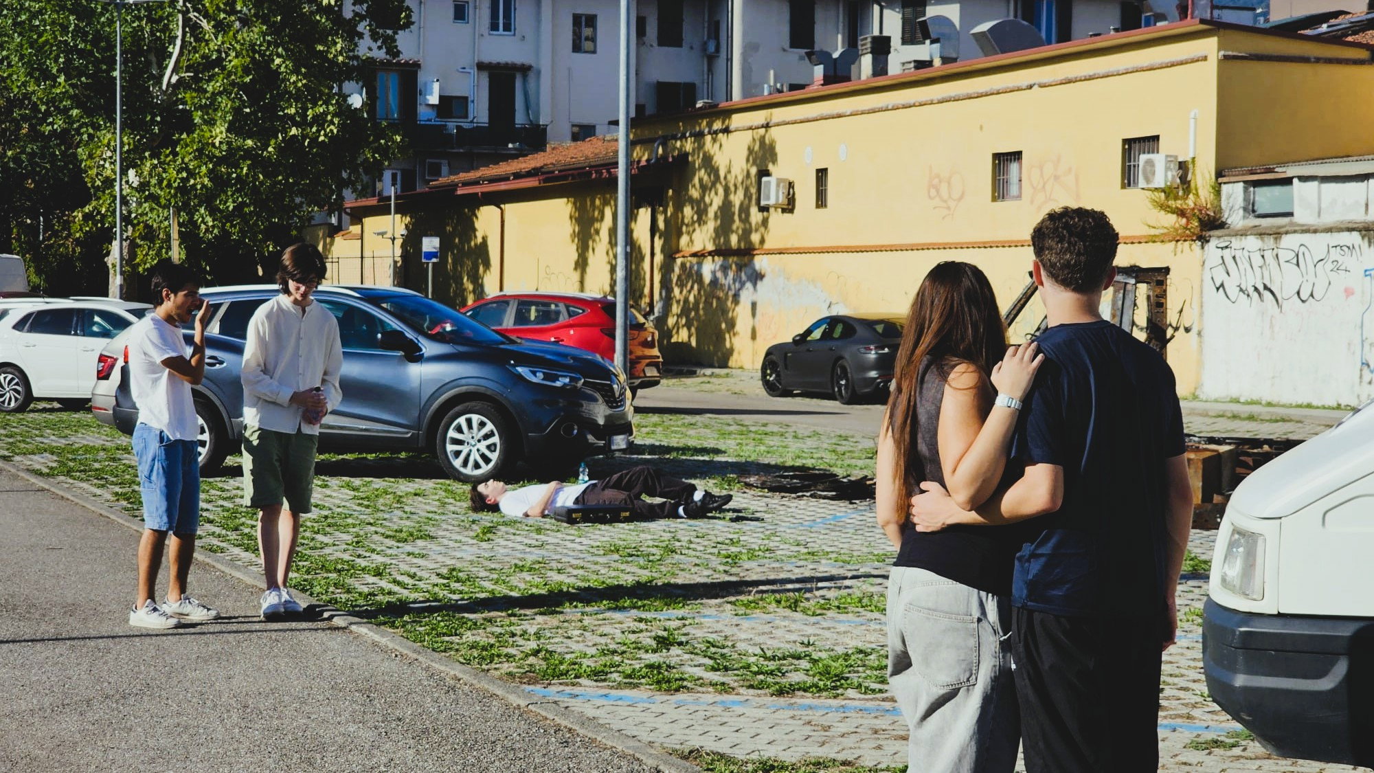 The Suitcase Backdrop Blur