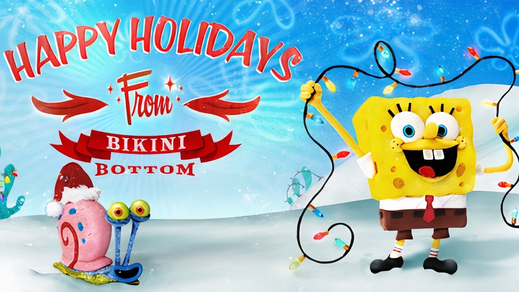 It's a SpongeBob Christmas!