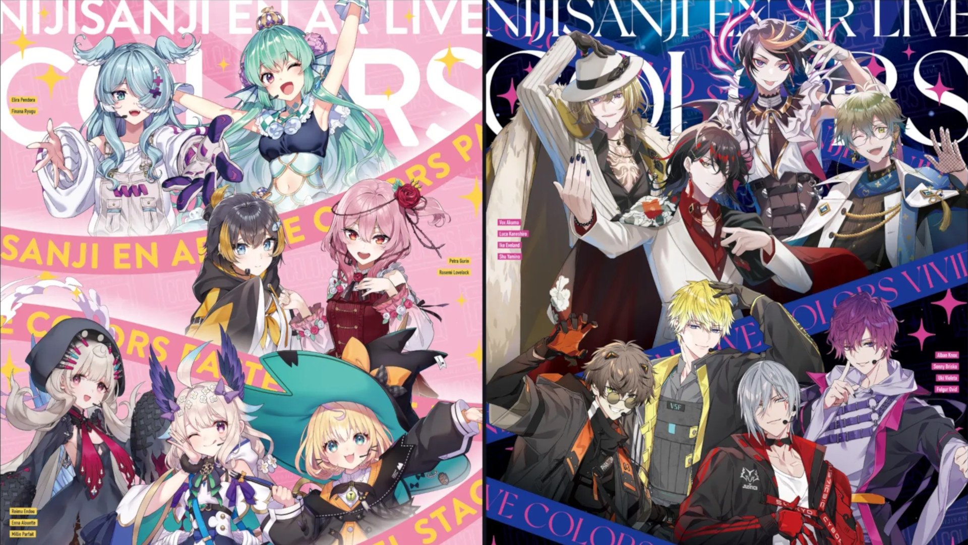 Imagem do Filme NIJISANJI EN AR LIVE “COLORS” PASTEL STAGE & VIVID STAGE