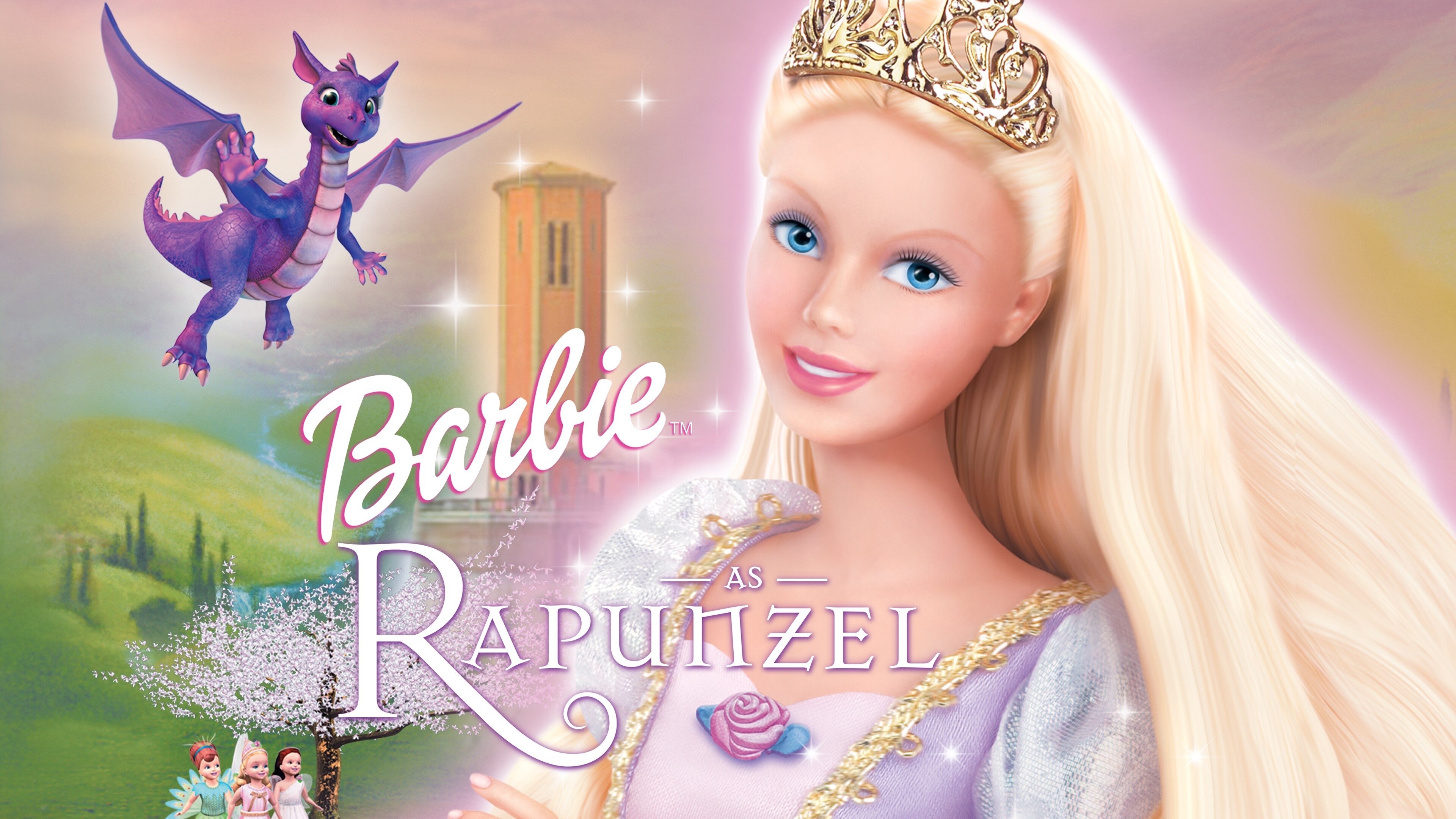 Barbie vào vai Rapunzel