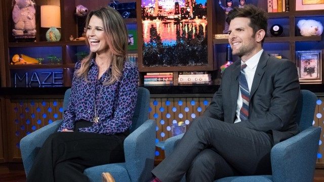 Watch What Happens Live with Andy Cohen Season 14 :Episode 155  Savannah Guthrie & Adam Scott