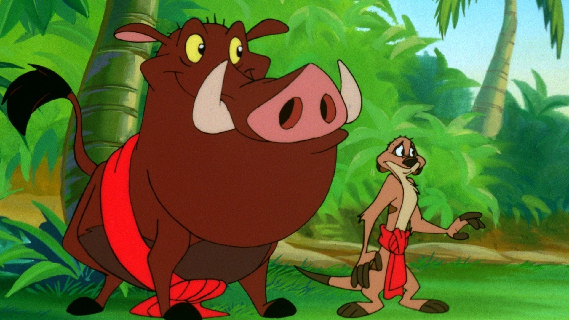 Timon and Pumbaa