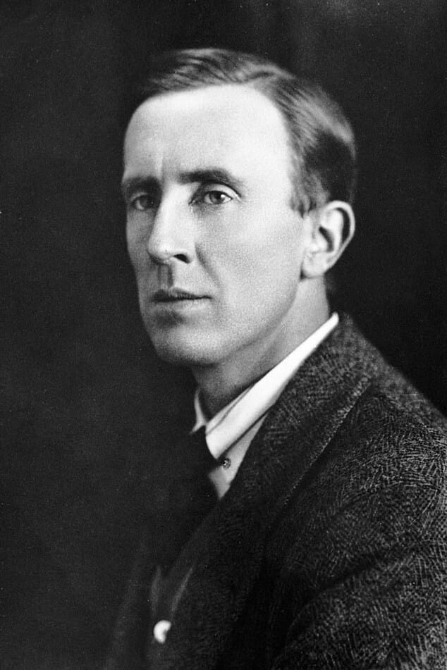 et billede af J. R. R. Tolkien