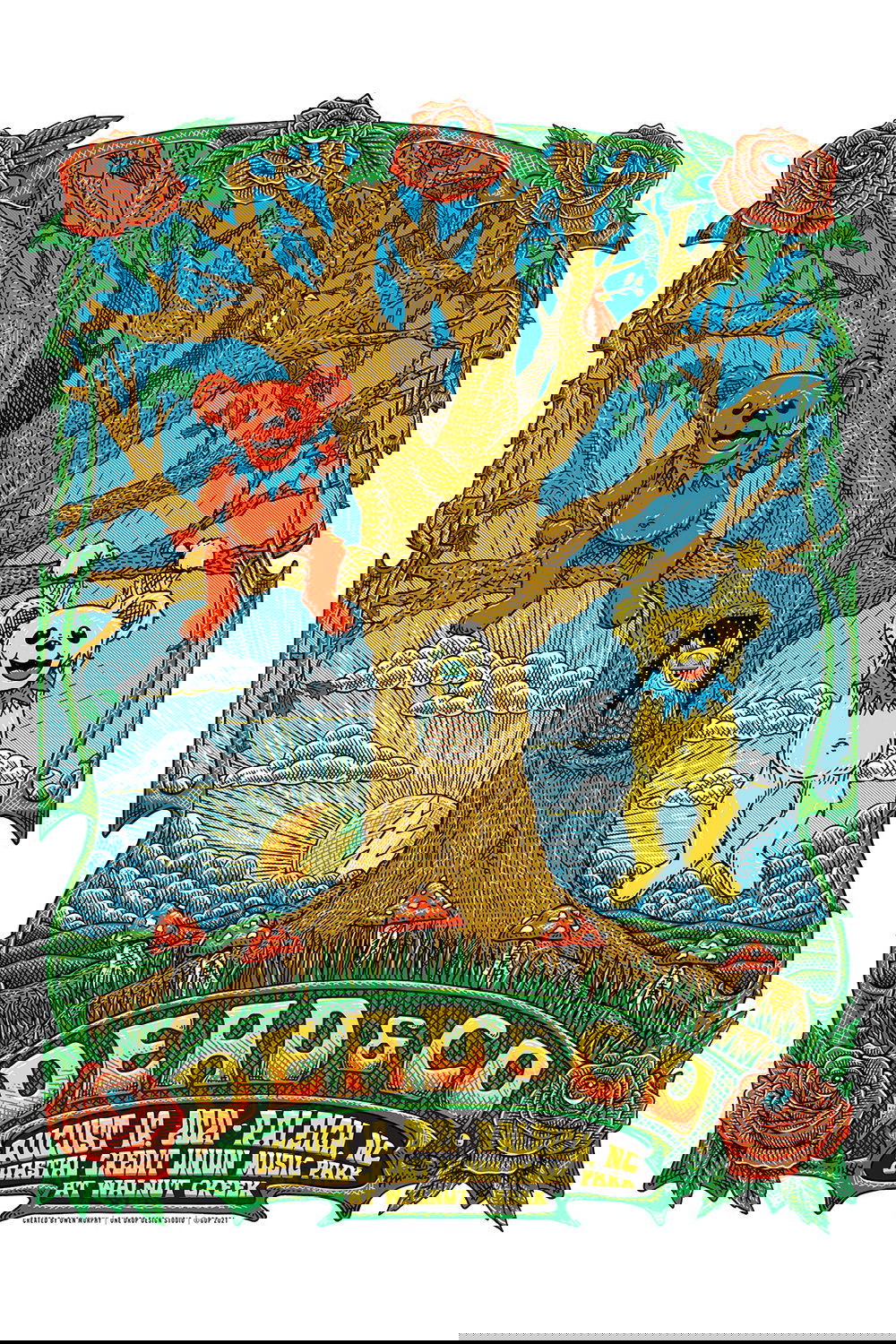 Dead & Company: 2021-08-16 Coastal Credit Union Music Park at Walnut Creek, Raleigh, NC