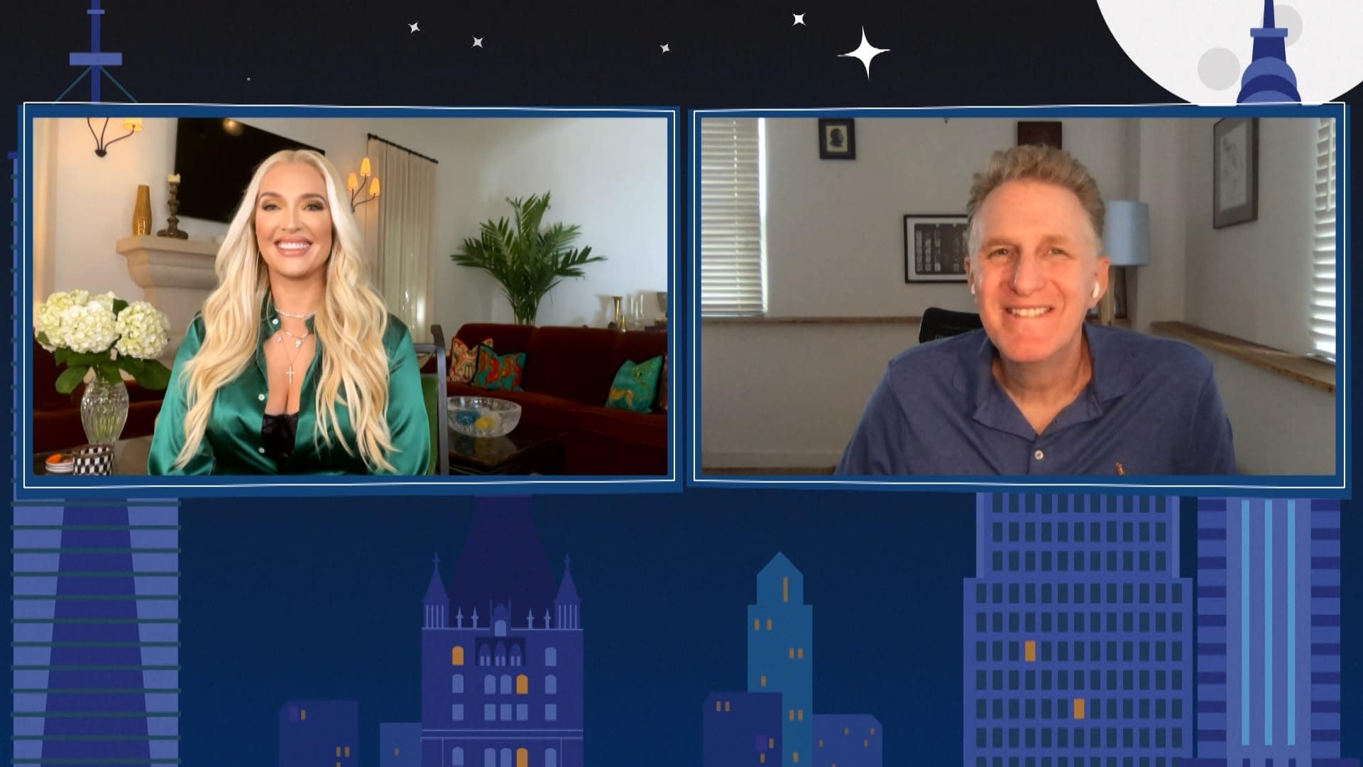 Watch What Happens Live with Andy Cohen Season 19 :Episode 144  Michael Rapaport & Erika Jayne