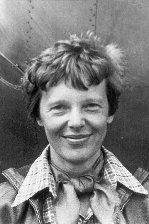 et billede af Amelia Earhart