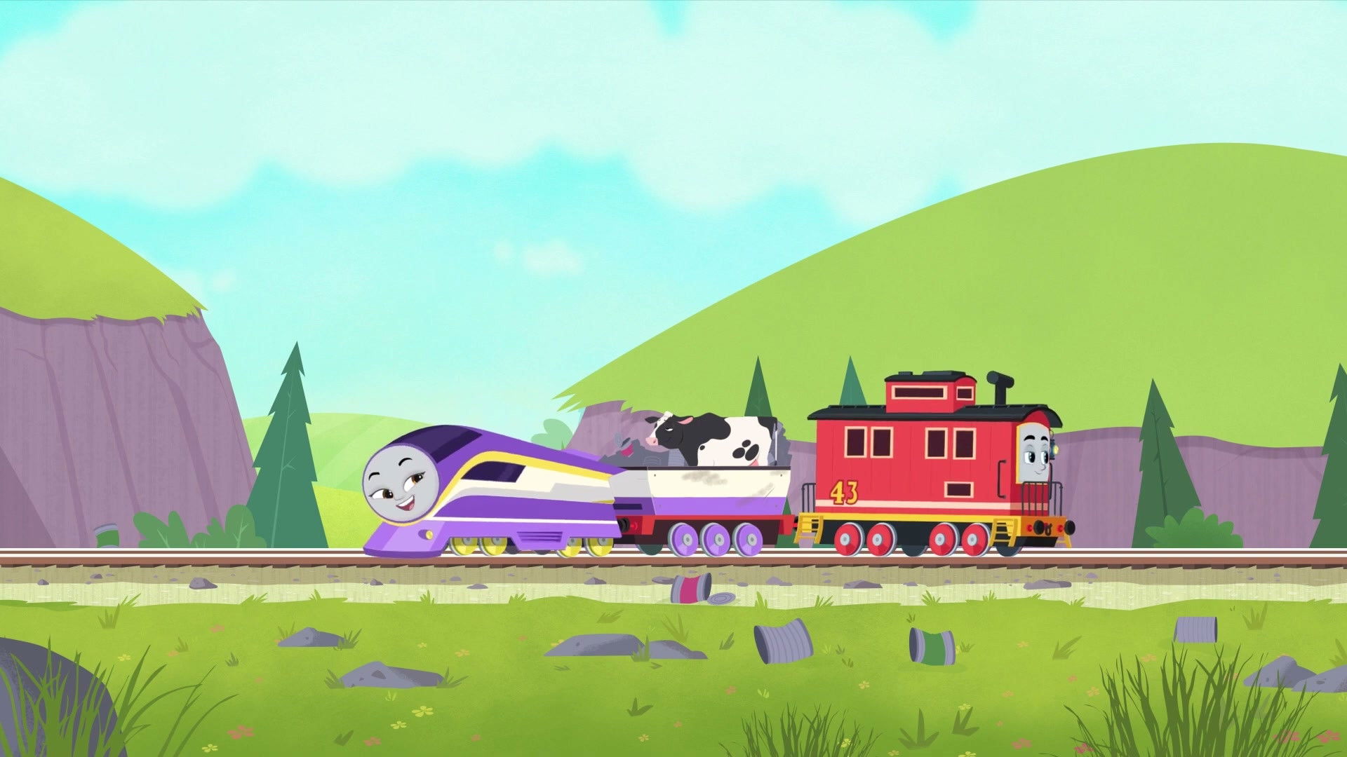 Thomas & Friends: All Engines Go! Season 0 :Episode 23  All Aboard! (Part 3) - The Can Conflict