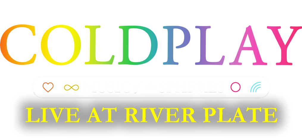 Coldplay: Music of the Spheres - Live at River Plate Logo