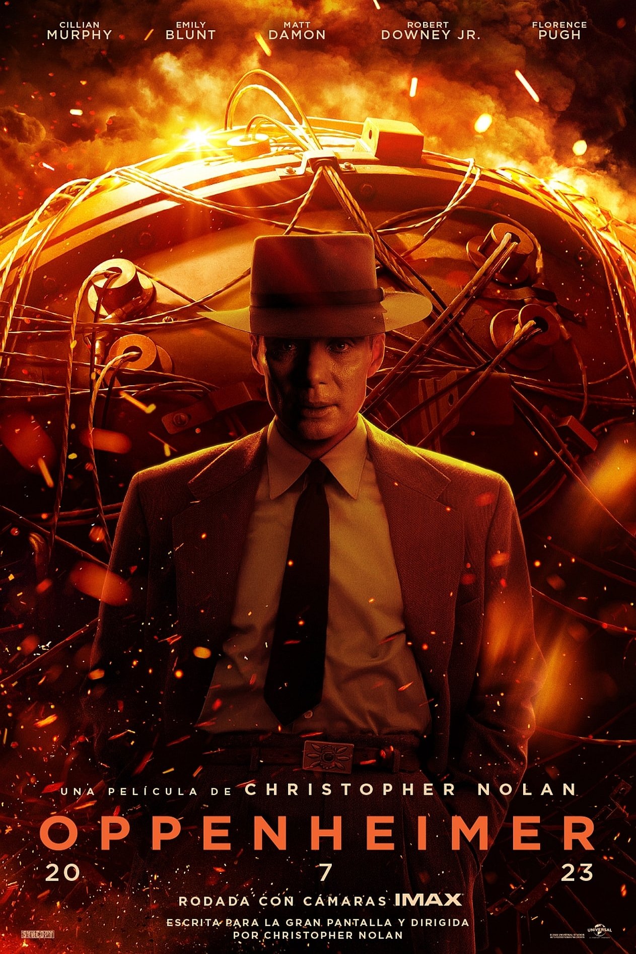 Ver | Oppenheimer Película completa (2023) en español Latino de Drama en línea Movie Poster