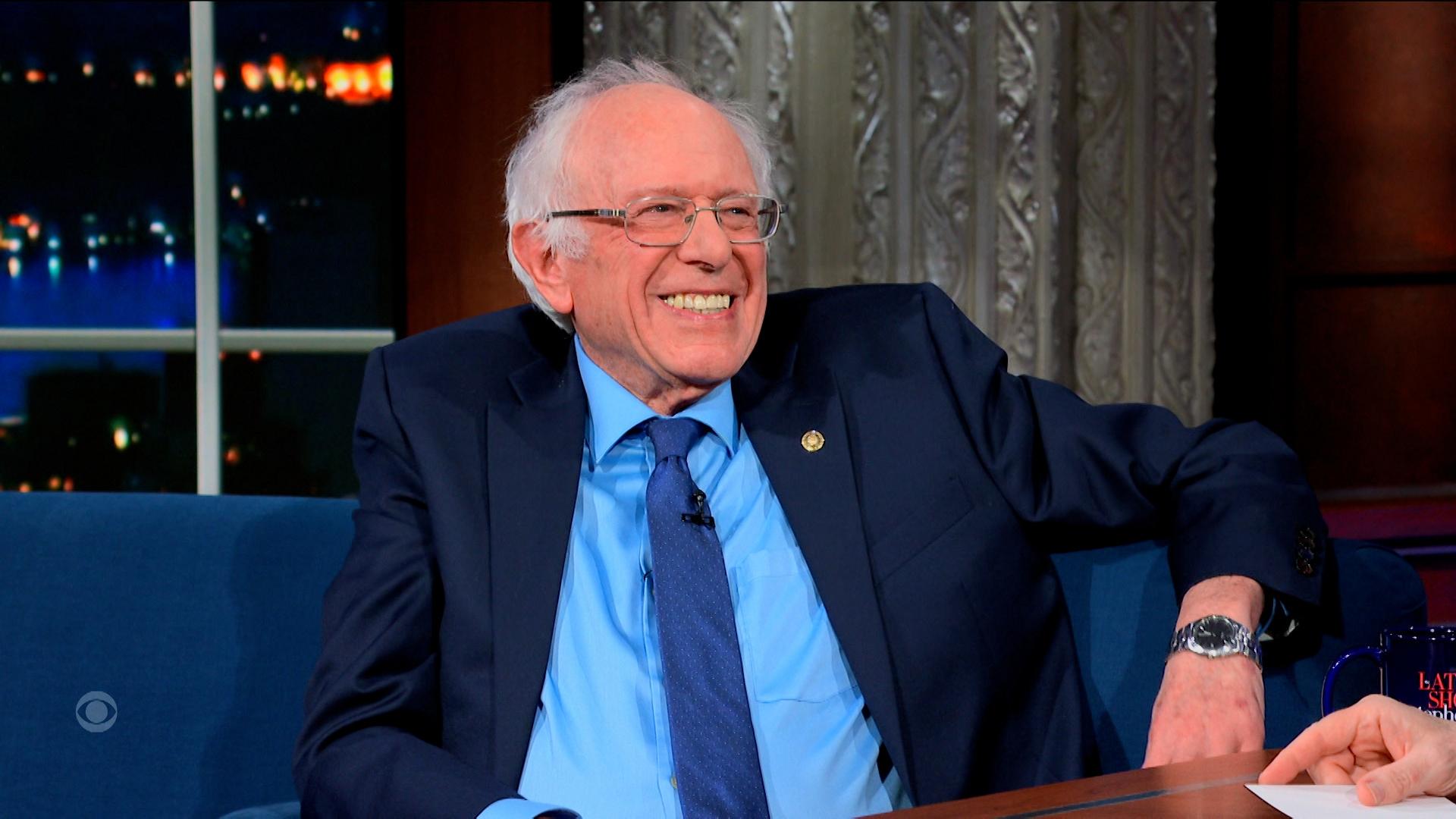 The Late Show with Stephen Colbert Season 9 :Episode 62  3/5/24 (Sen. Bernie Sanders, Bleachers)