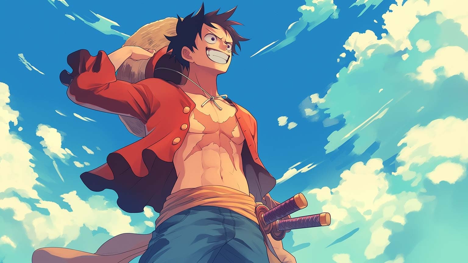 One Piece "3D2Y": Overcome Ace's Death! Luffy's Vow to his Friends (2014)