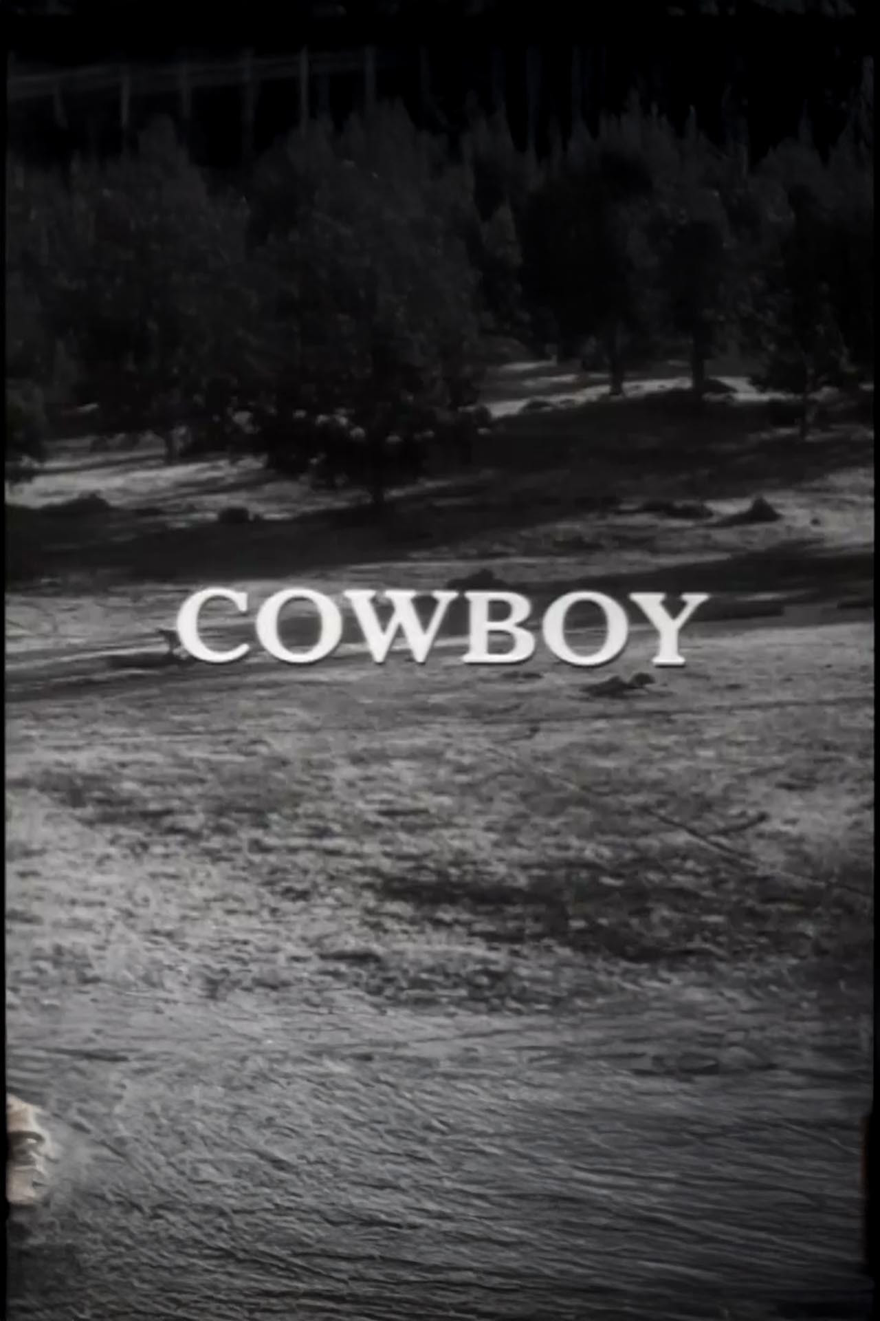 Cowboy (1966) - Michael Ahnemann Credit Poster