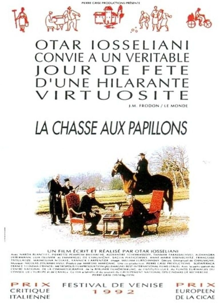 Affiche du film La Chasse aux papillons 1325