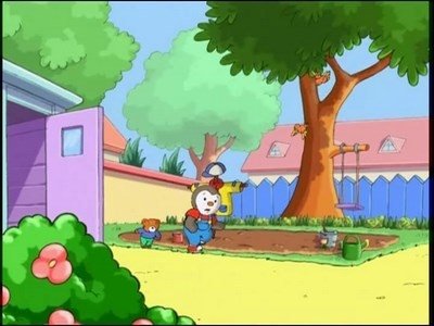 T'choupi et les fleurs
