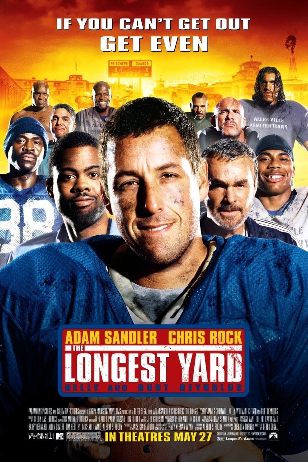 The Longest Yard Movie poster