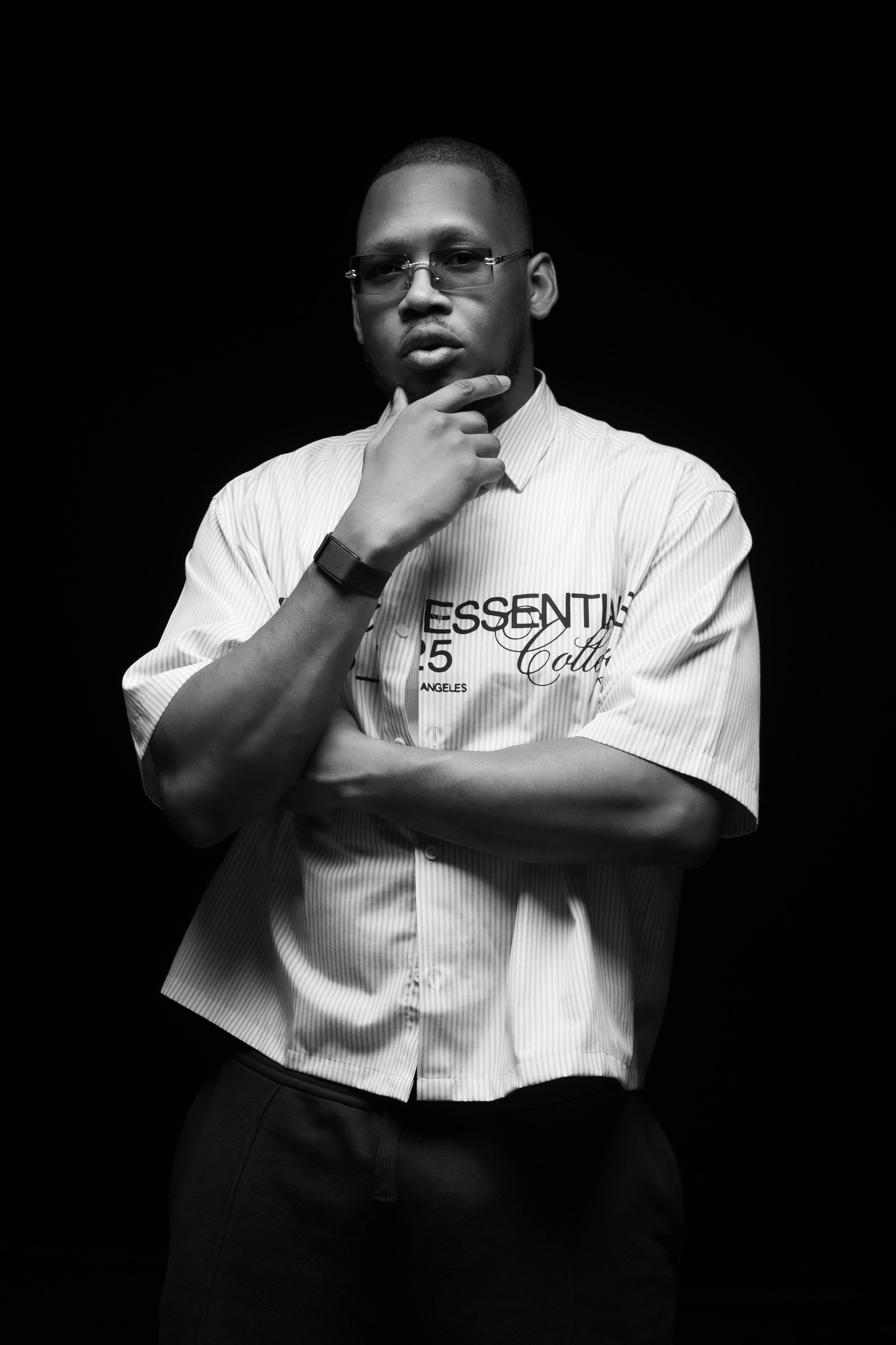 Profile Akitoye Balogun with character 