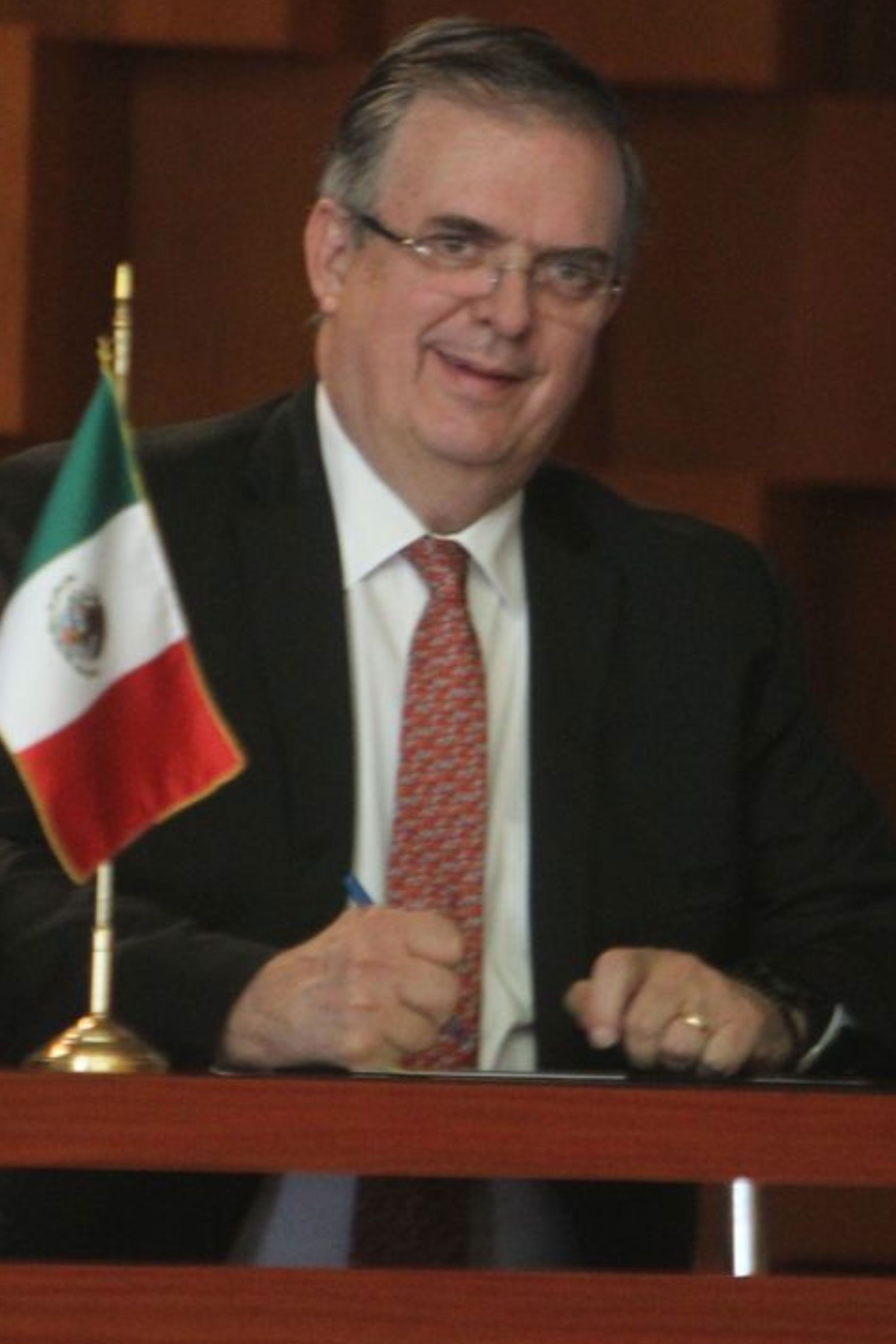 et billede af Marcelo Ebrard