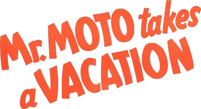 Mr. Moto Takes a Vacation Logo