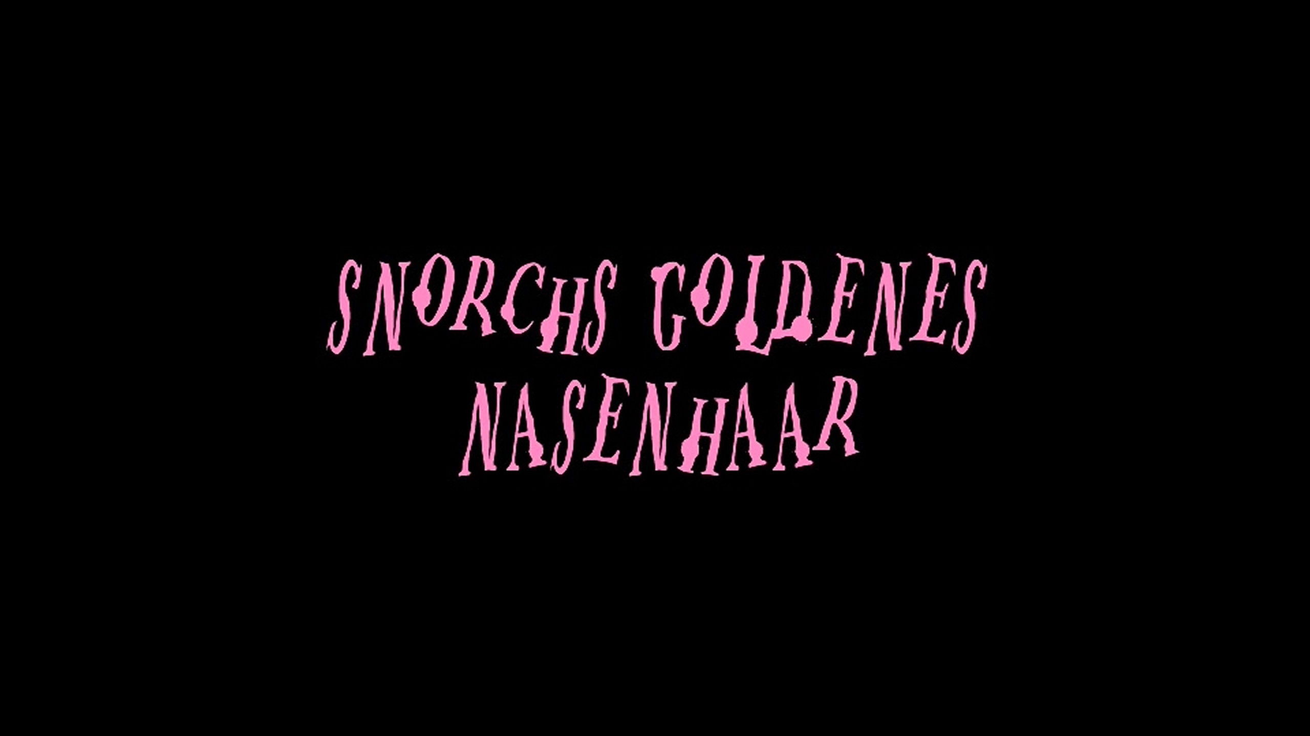 Soñé al monstruo del largo pelo dorado