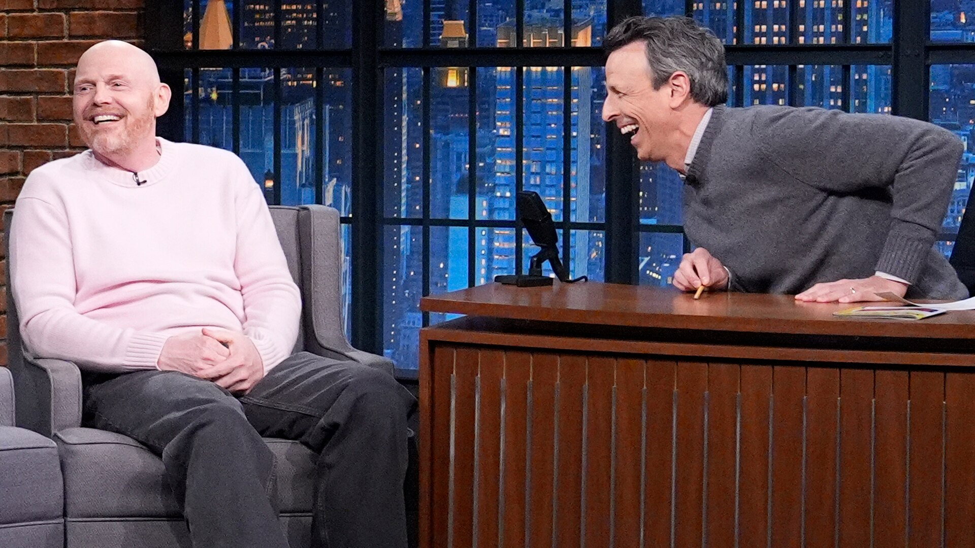 Late Night with Seth Meyers Season 12 :Episode 78  Bill Burr, Aimee Lou Wood