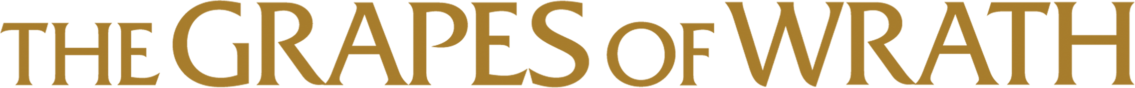 The Grapes of Wrath Logo
