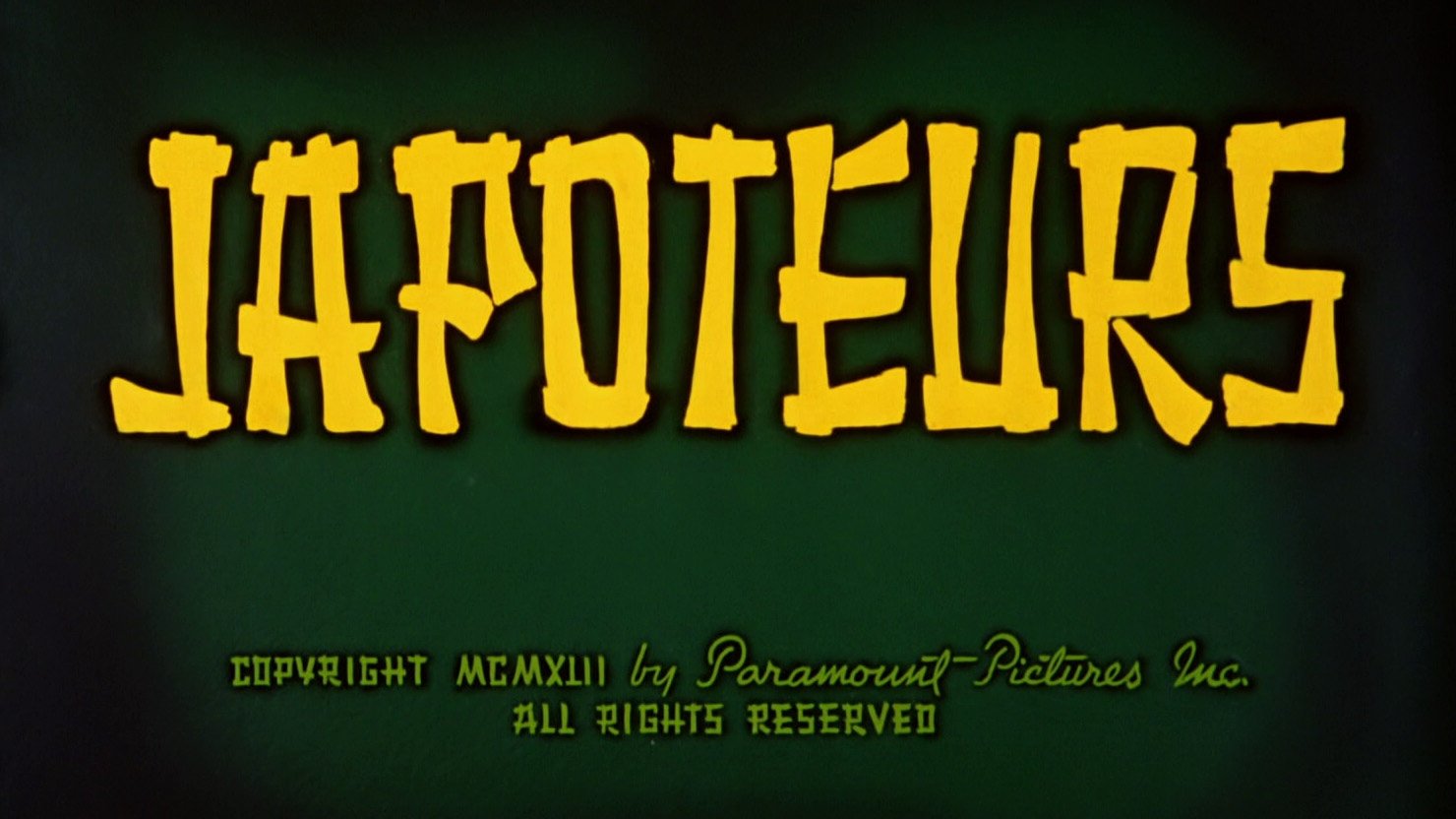 Japoteurs (1942)