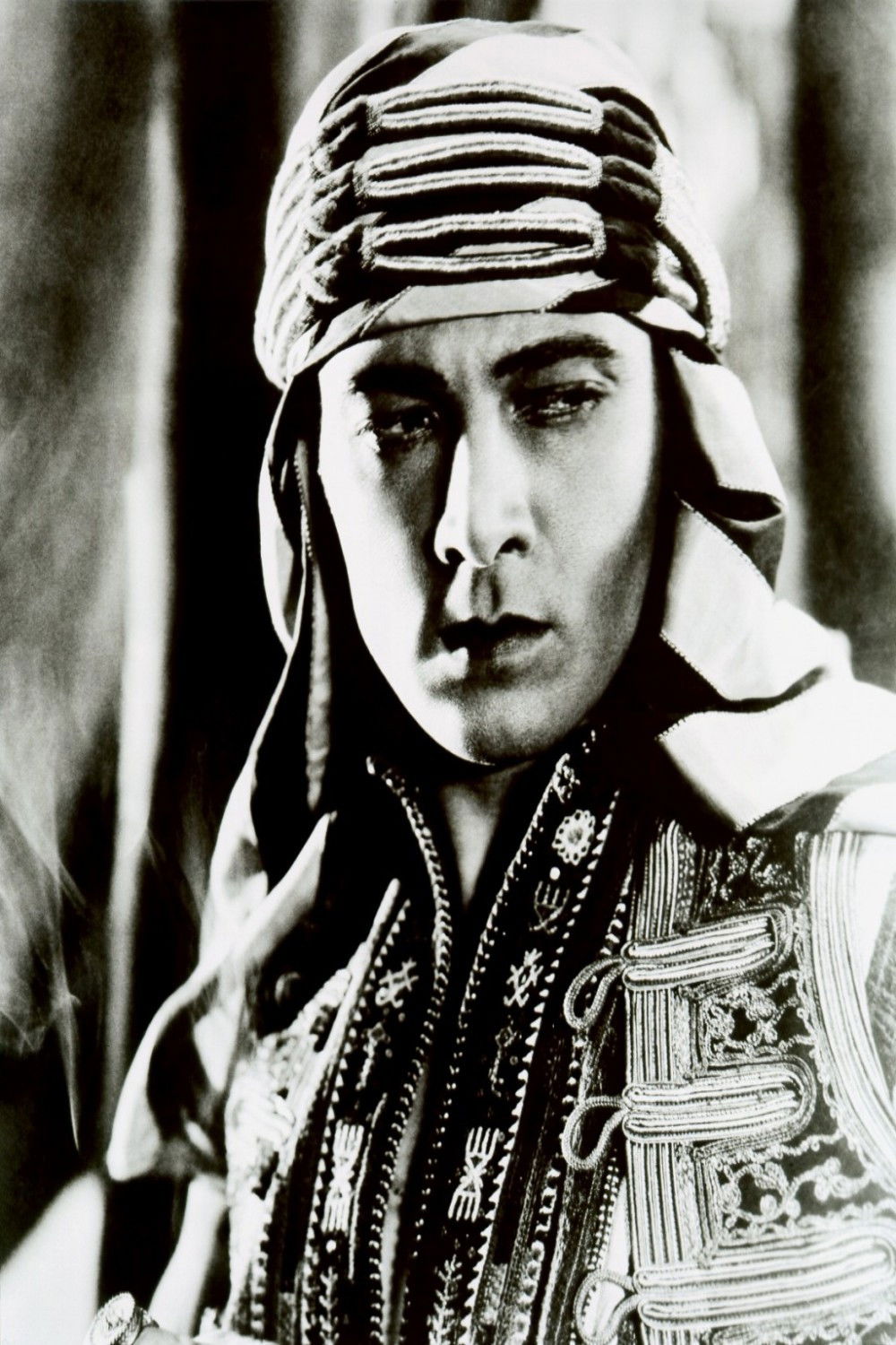 et billede af Rudolph Valentino