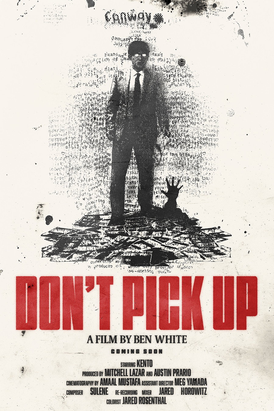 Don’t Pick Up Poster