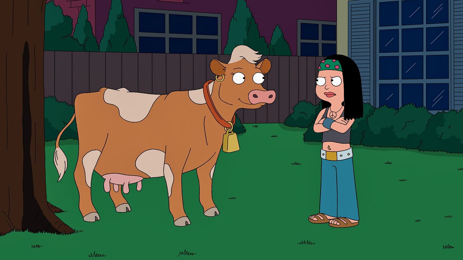 American Dad! Season 20 :Episode 7  Cow I Met Your Moo-ther
