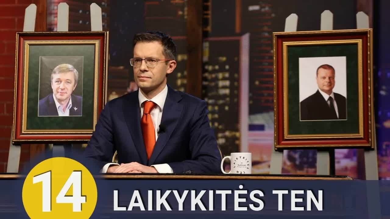 Laikykitės ten - Intelektualios satyros vakaro šou - Épisode 14