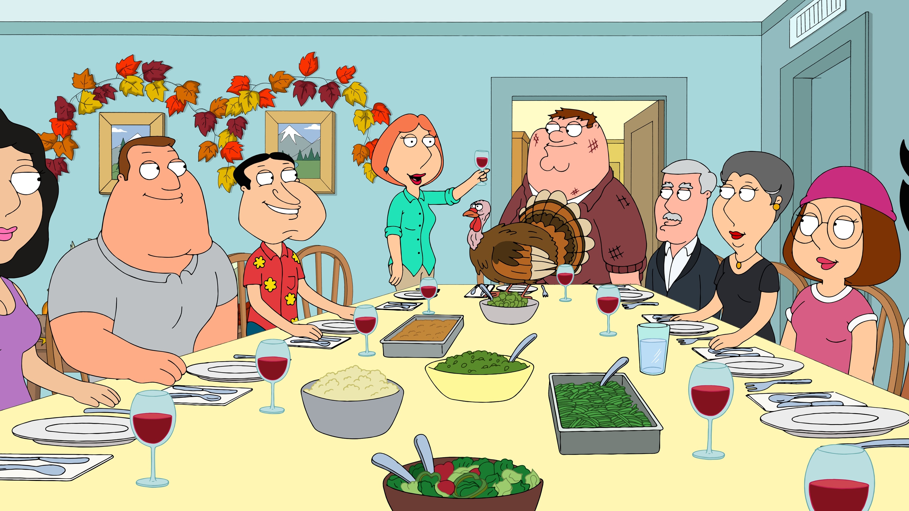 Family Guy Season 13 :Episode 5  Turkey Guys