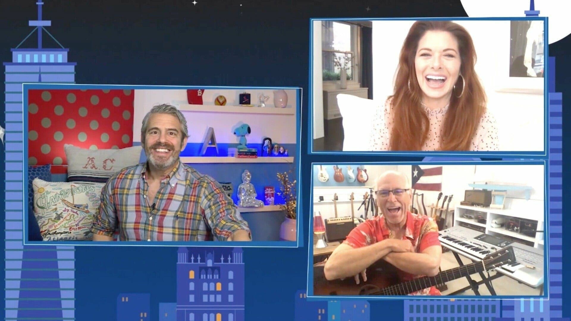 Watch What Happens Live with Andy Cohen Season 17 :Episode 101  Jimmy Buffett & Debra Messing