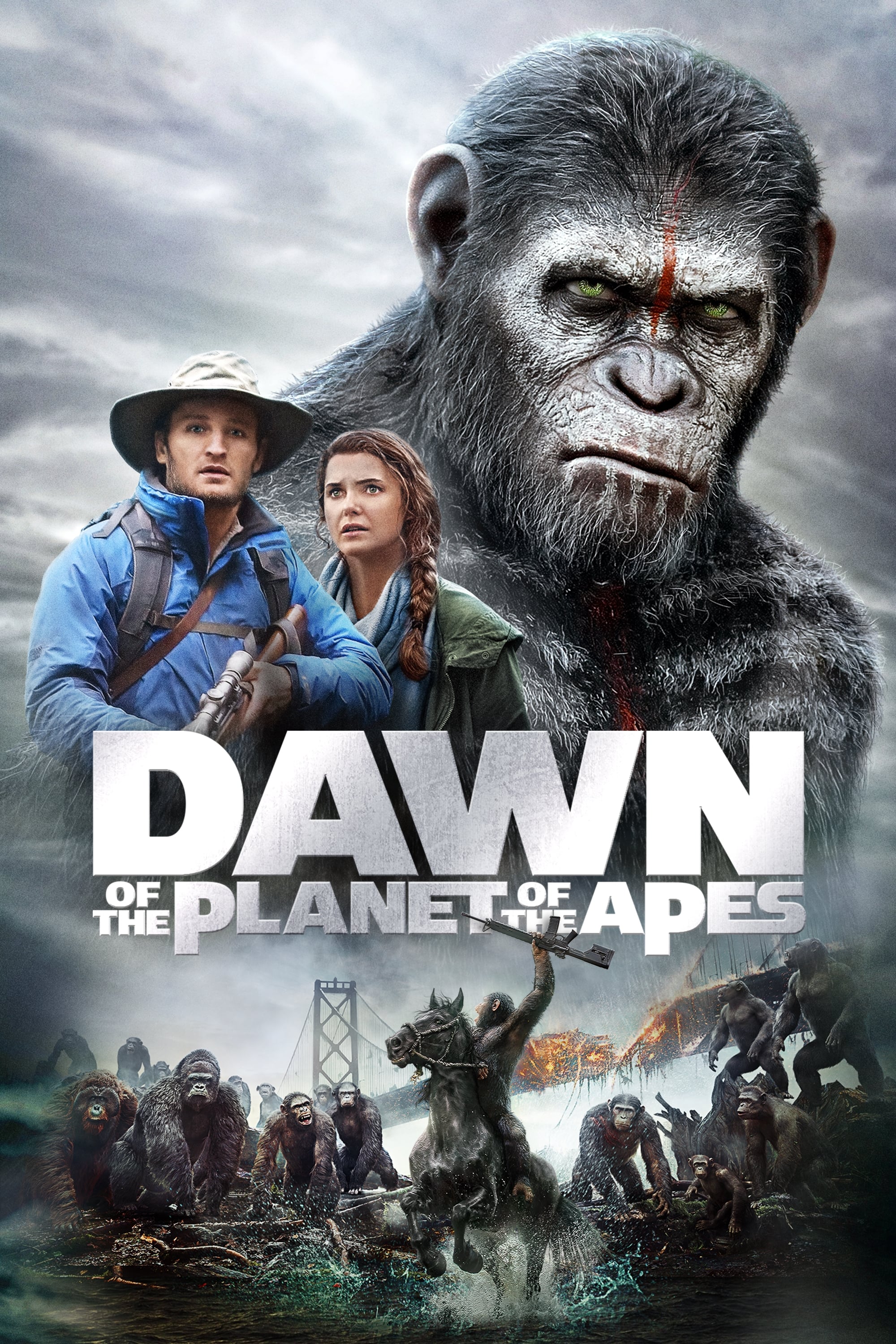 Dawn of the Planet of the Apes Movie poster