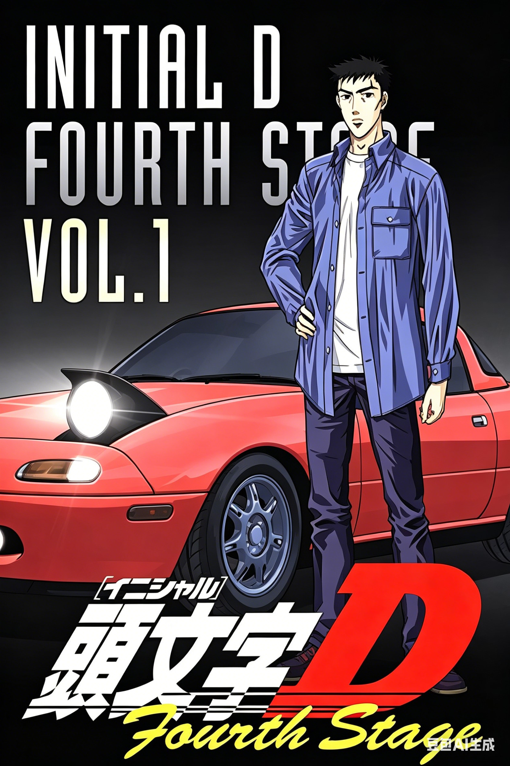 poster tv 头文字D 第四季 頭文字D：Fourth Stage (2004)
