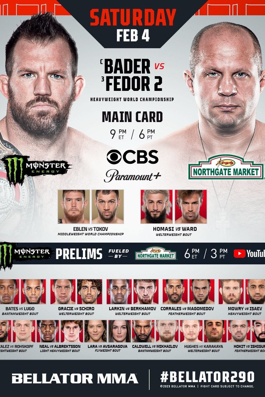 Bellator 290: Bader vs. Fedor 2