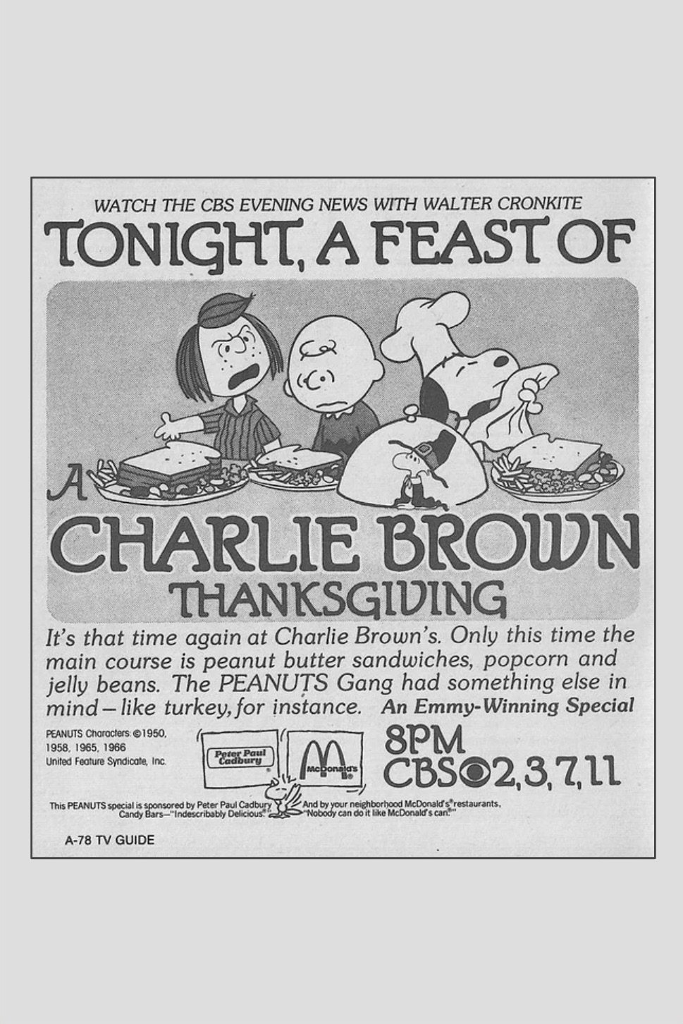 A Charlie Brown Thanksgiving