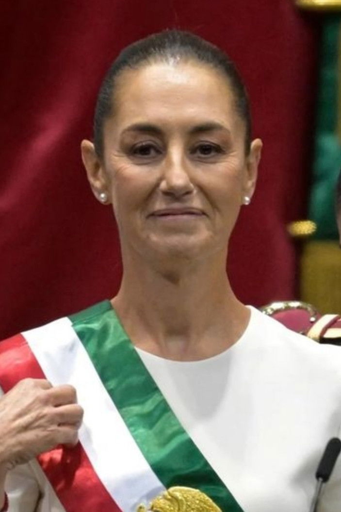 et billede af Claudia Sheinbaum