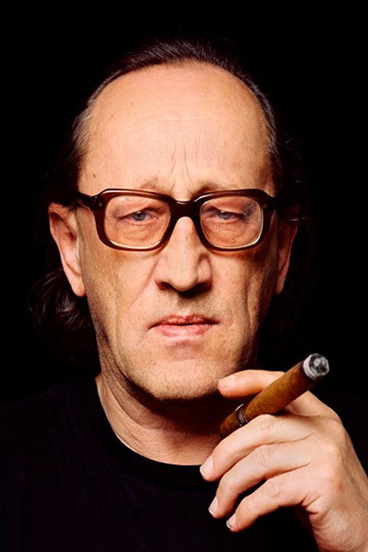 et billede af Heiner Müller