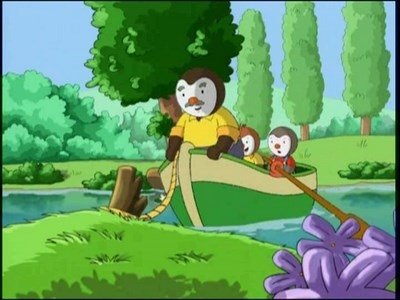 T'choupi à la pêche