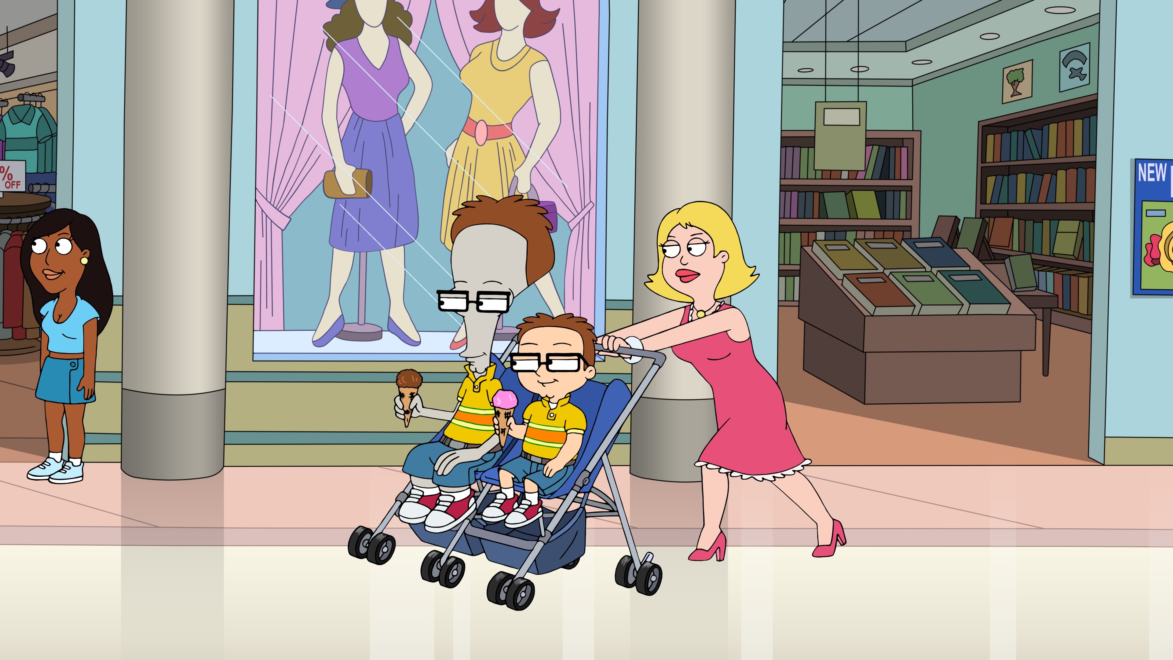 American Dad! Season 15 :Episode 18  Twinanigans