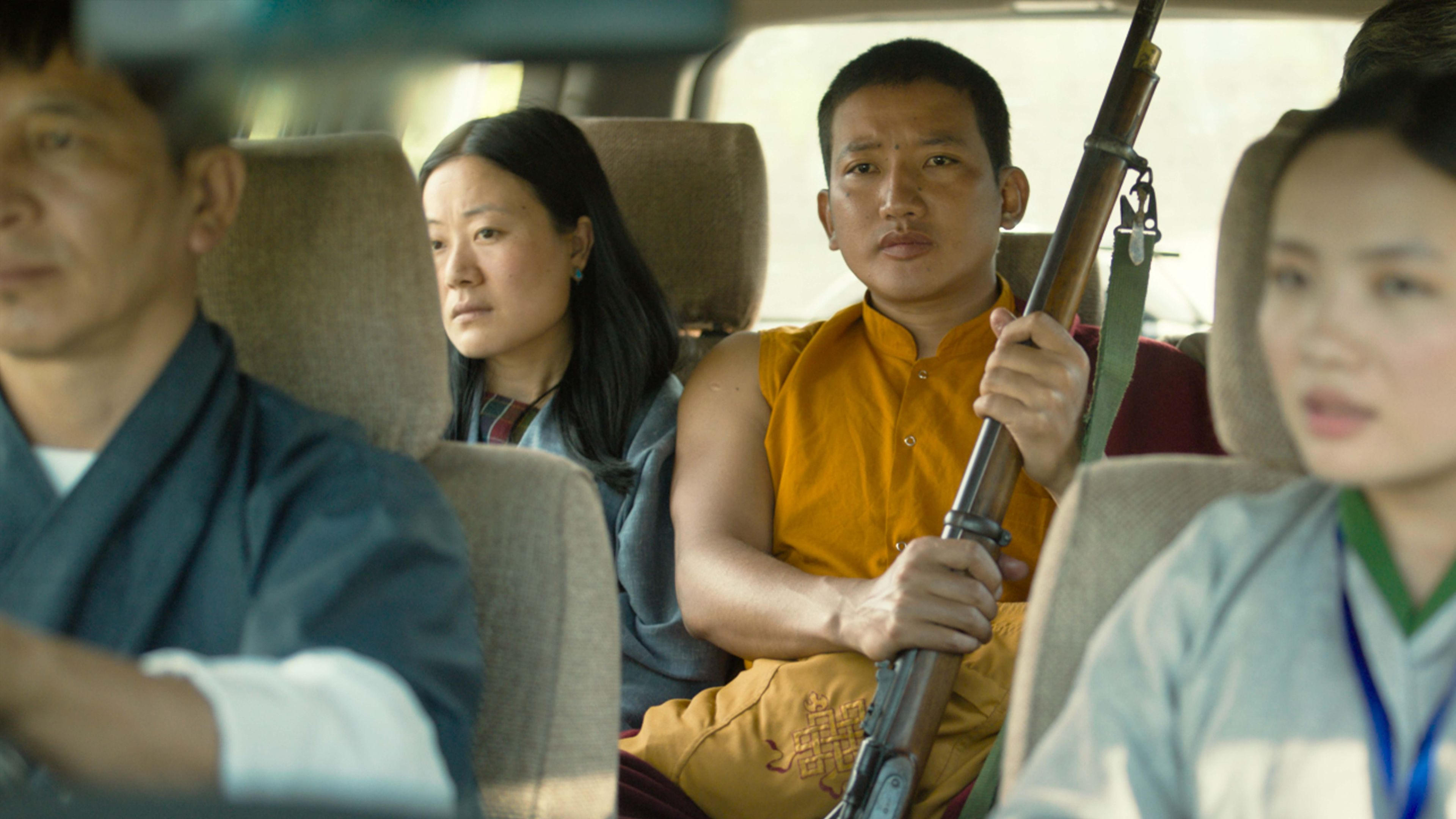 The Monk and the Gun (2023)